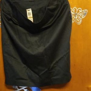 Alfani black knee length skirt, size 12